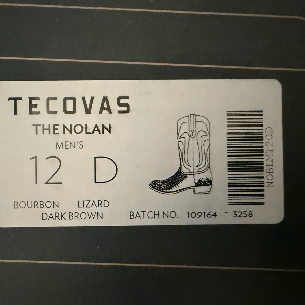 Tecovas Rich Brown Western Boots - Picture 3 of 4